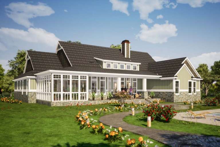 Craftsman House Plan #1070-00267 Elevation Photo