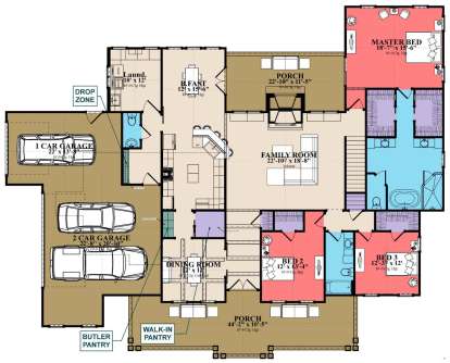 Main Floor for House Plan #1070-00268
