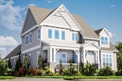 Farmhouse House Plan #1070-00271 Elevation Photo