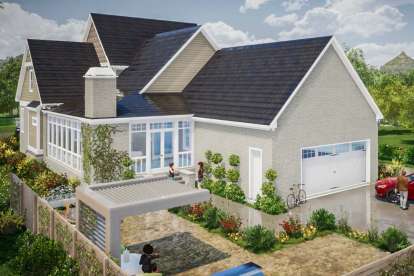 Farmhouse House Plan #1070-00271 Elevation Photo