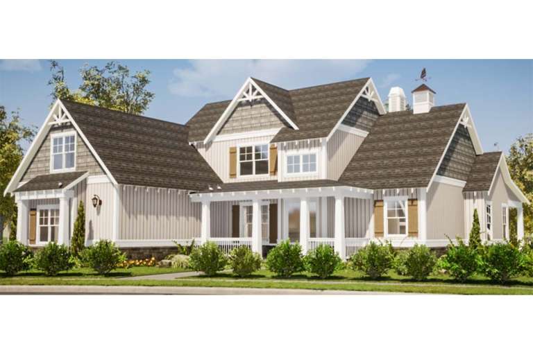 House Plan House Plan #23769 Front Elevation 