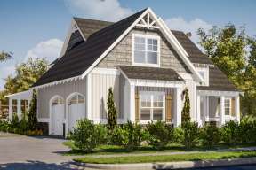Craftsman House Plan #1070-00273 Elevation Photo
