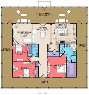 Main Floor for House Plan #1070-00276