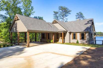 Lake Front House Plan #1070-00277 Elevation Photo