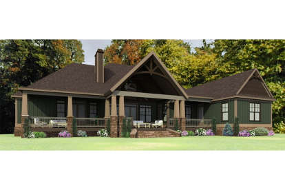 Craftsman House Plan #1070-00283 Elevation Photo