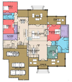 Main Floor for House Plan #1070-00283
