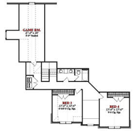 Second Floor for House Plan #1070-00284