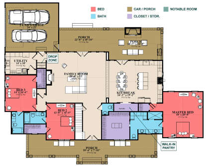 Main Floor  for House Plan #1070-00285