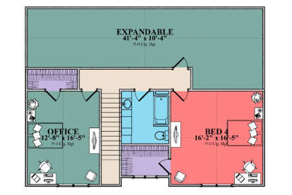 Second Floor for House Plan #1070-00285