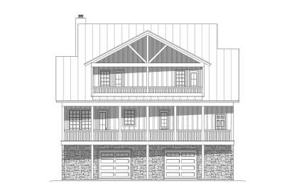 Mountain House Plan #940-00176 Elevation Photo