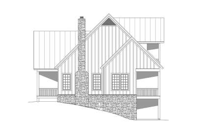 Mountain House Plan #940-00176 Elevation Photo