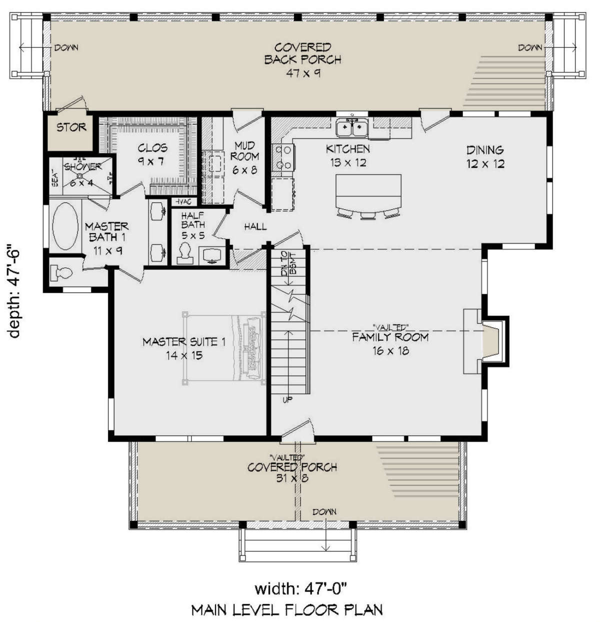 Main Floor for House Plan #940-00176