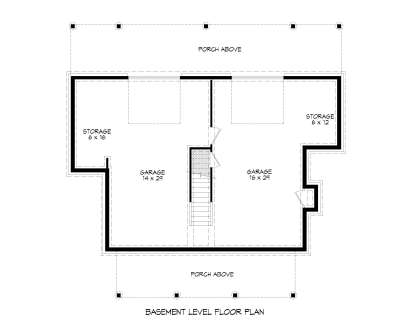 Basement for House Plan #940-00176