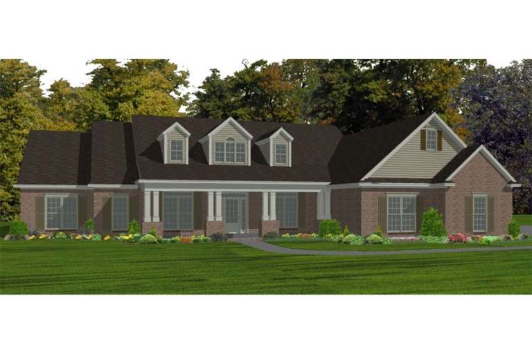 House Plan House Plan #23785 Front Elevation 