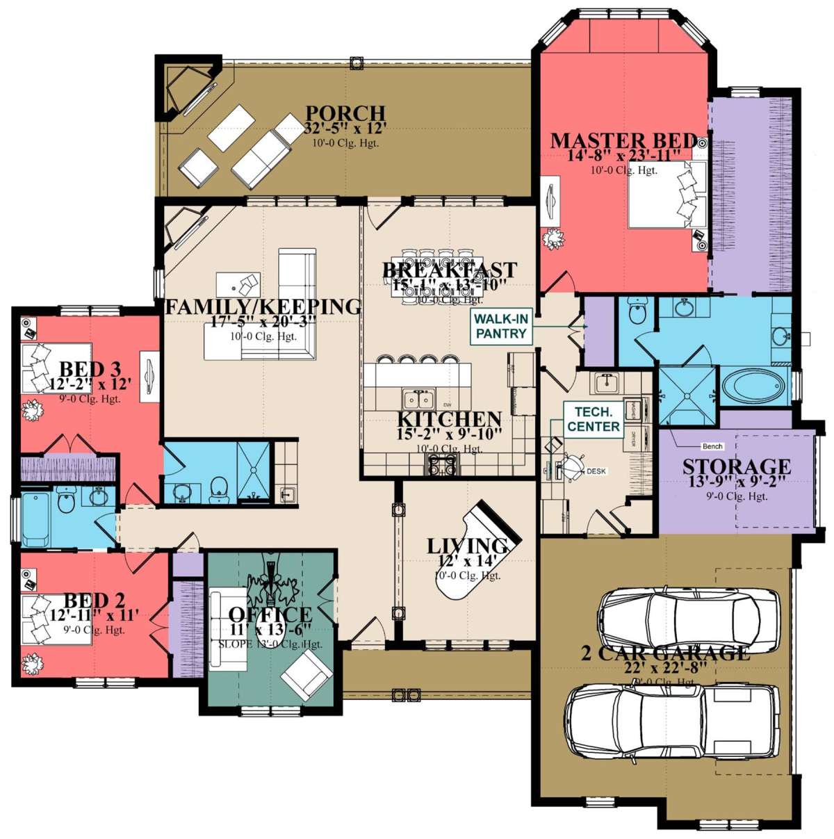 Main Floor for House Plan #1070-00287