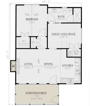 Main Floor for House Plan #286-00090