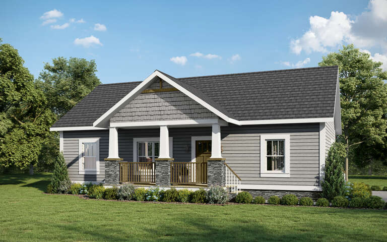 House Plan House Plan #23792 Front Elevation 