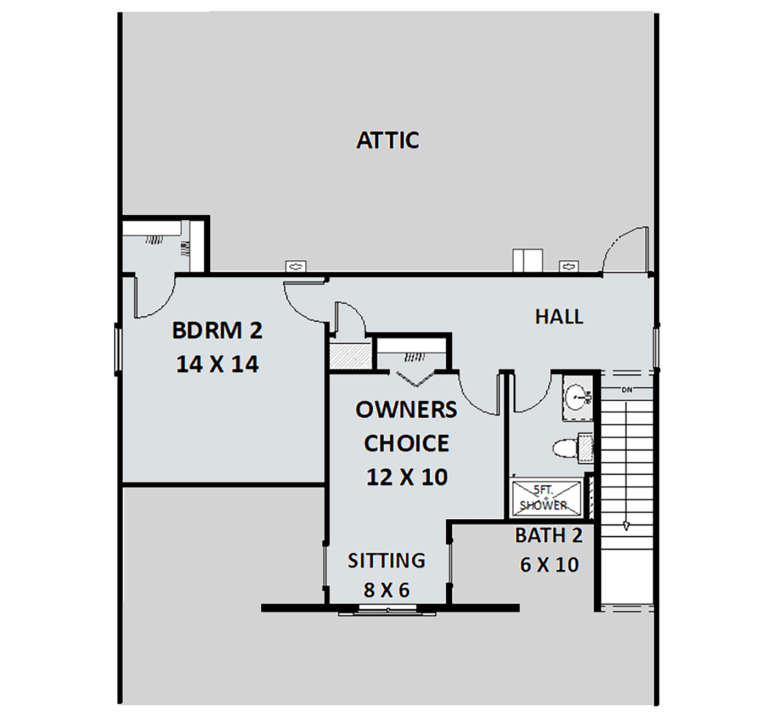 House Plan House Plan #23793 Drawing 2
