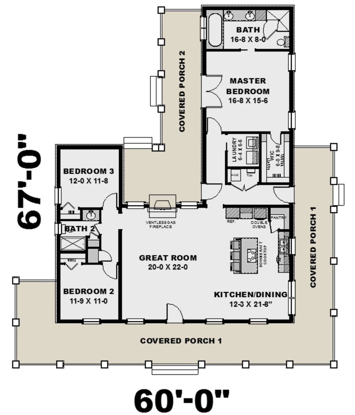 Main Floor for House Plan #1776-00093