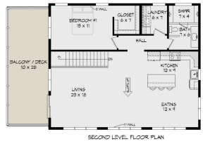 Second Floor for House Plan #940-00177