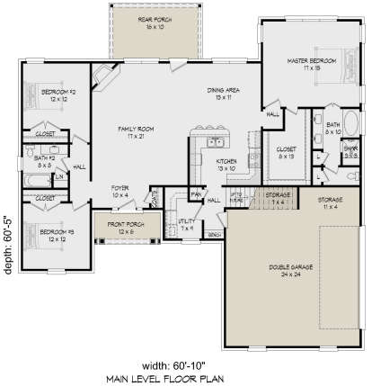 Main Floor for House Plan #940-00178