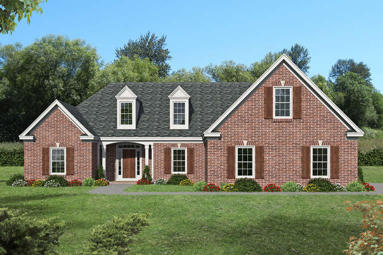 House Plan House Plan #23798 Front Elevation 