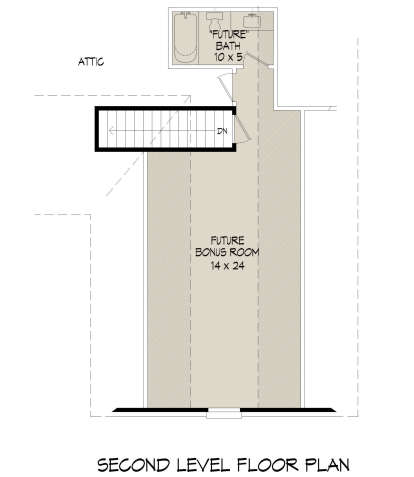 Bonus Room for House Plan #940-00179