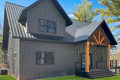 Mountain House Plan #940-00180 Build Photo