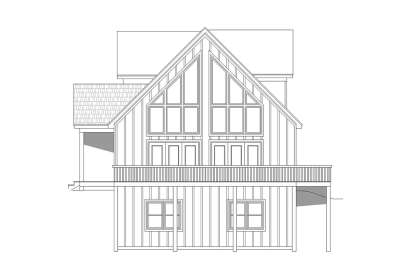 Mountain House Plan #940-00180 Elevation Photo