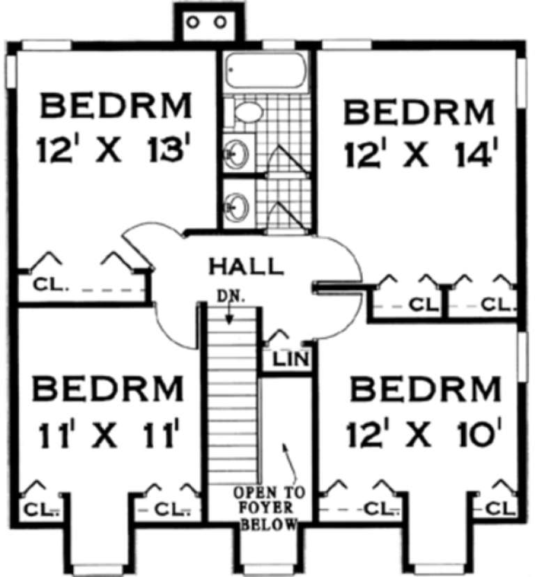 House Plan House Plan #238 Drawing 2
