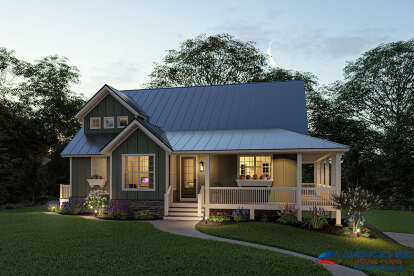 Country House Plan #940-00181 Elevation Photo
