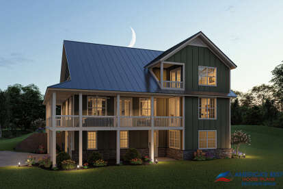 Country House Plan #940-00181 Elevation Photo