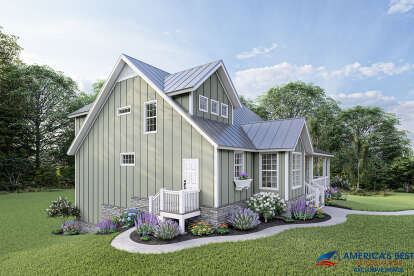 Country House Plan #940-00181 Elevation Photo