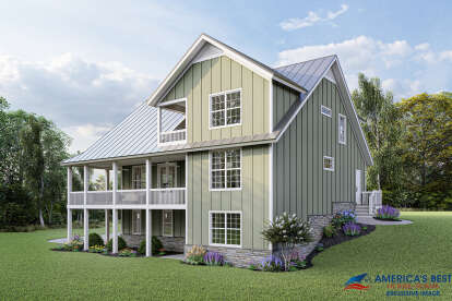Country House Plan #940-00181 Elevation Photo