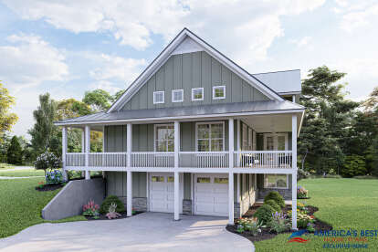 Country House Plan #940-00181 Elevation Photo