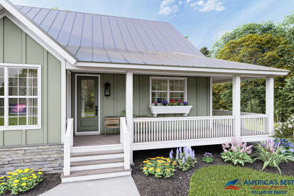 Country House Plan #940-00181 Elevation Photo