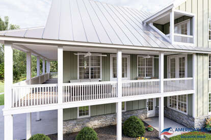 Country House Plan #940-00181 Elevation Photo