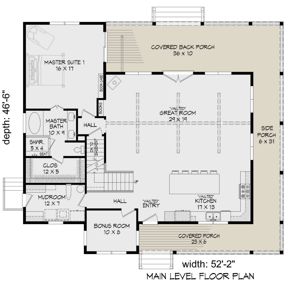 Main Floor for House Plan #940-00181
