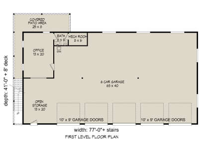 Main Floor for House Plan #940-00182