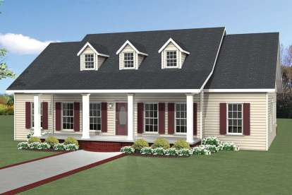 3 Bed, 2 Bath, 1958 Square Foot House Plan - #1776-00095
