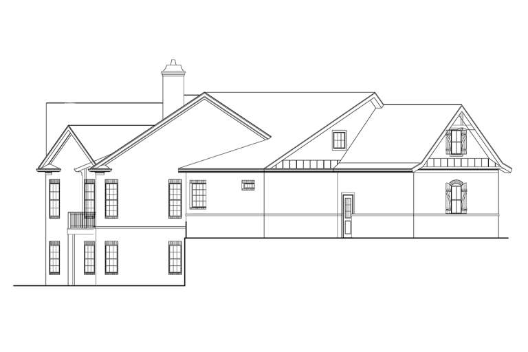 Craftsman House Plan #4195-00034 Elevation Photo