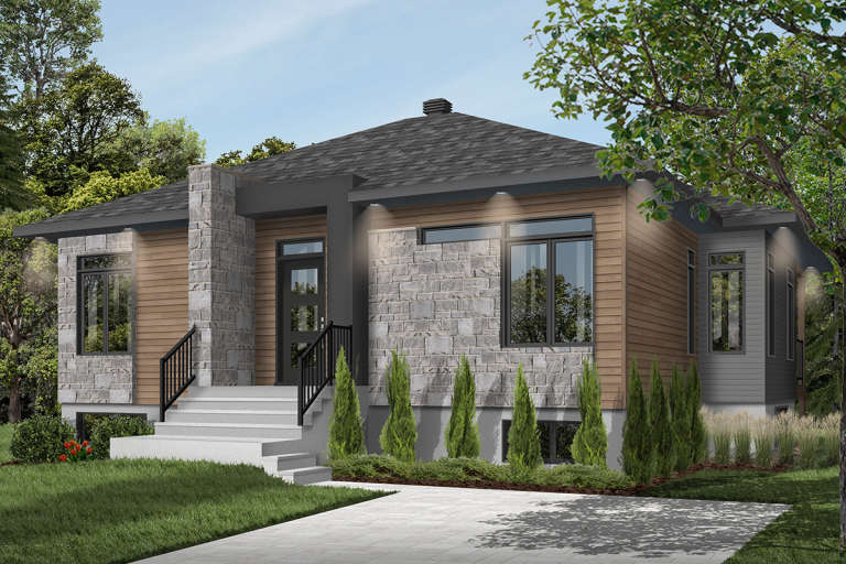 House Plan House Plan #23807 Front Elevation 