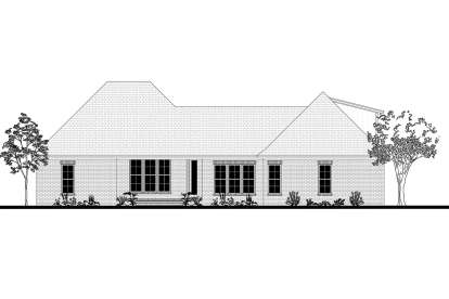 Country House Plan #041-00197 Elevation Photo