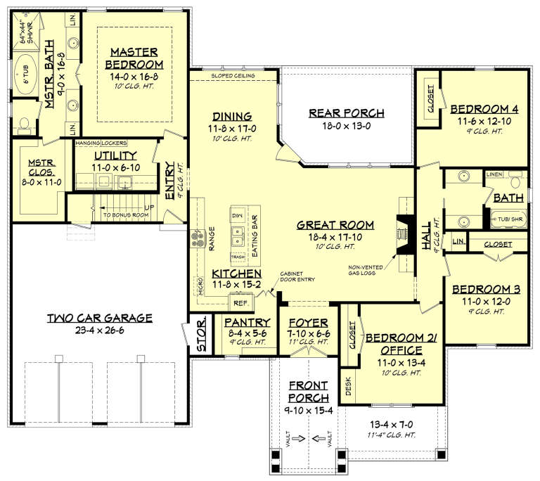 House Plan House Plan #23811 Drawing 1