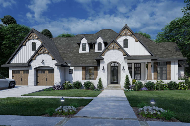 House Plan House Plan #23812 Front Elevation 