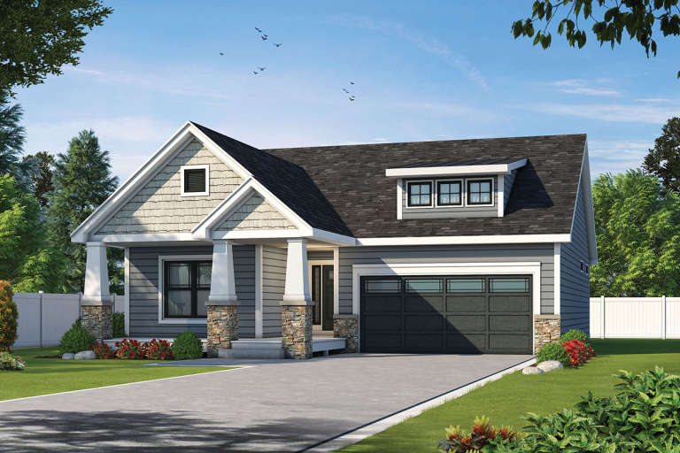 House Plan House Plan #23813 Front Elevation 
