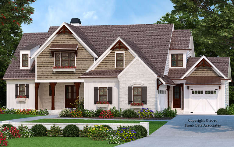House Plan House Plan #23818 Front Elevation 