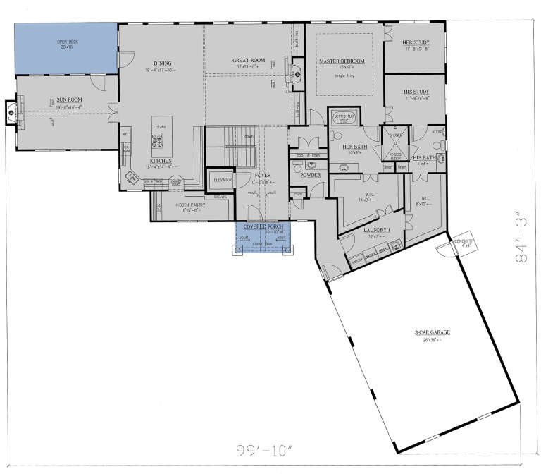 House Plan House Plan #23819 Drawing 1