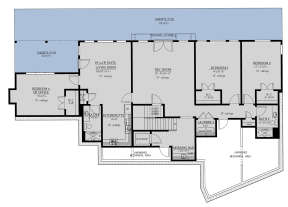 Basement for House Plan #286-00091