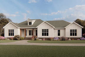 Modern Farmhouse House Plan #6819-00035 Elevation Photo